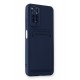 Newface Xiaomi Redmi Note 11S Kılıf Kelvin Kartvizitli Silikon - Lacivert Newface Xiaomi Redmi Note 11S Kılıf Kelvin Kartvizitli Silikon - Lacivert