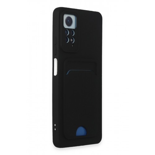 Newface Xiaomi Redmi Note 11 Pro Kılıf Kelvin Kartvizitli Silikon - Siyah Newface Xiaomi Redmi Note 11 Pro Kılıf Kelvin Kartvizitli Silikon - Siyah