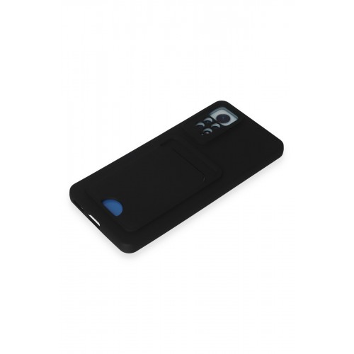 Newface Xiaomi Redmi Note 11 Pro Kılıf Kelvin Kartvizitli Silikon - Siyah Newface Xiaomi Redmi Note 11 Pro Kılıf Kelvin Kartvizitli Silikon - Siyah