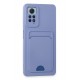 Newface Xiaomi Redmi Note 11 Pro Kılıf Kelvin Kartvizitli Silikon - Lila Newface Xiaomi Redmi Note 11 Pro Kılıf Kelvin Kartvizitli Silikon - Lila