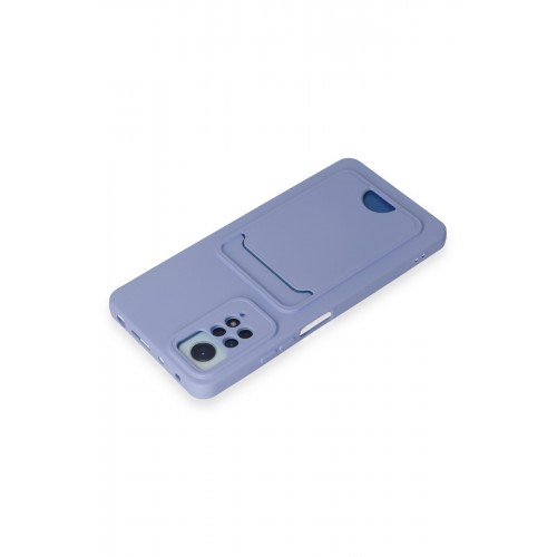 Newface Xiaomi Redmi Note 11 Pro Kılıf Kelvin Kartvizitli Silikon - Lila Newface Xiaomi Redmi Note 11 Pro Kılıf Kelvin Kartvizitli Silikon - Lila