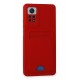 Newface Xiaomi Redmi Note 11 Pro Kılıf Kelvin Kartvizitli Silikon - Kırmızı Newface Xiaomi Redmi Note 11 Pro Kılıf Kelvin Kartvizitli Silikon - Kırmızı