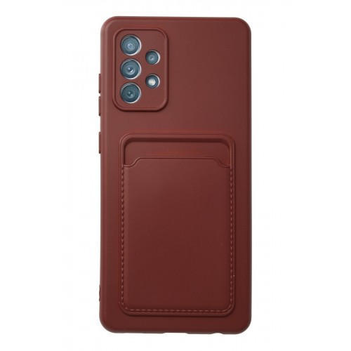 Newface Samsung Galaxy A13 4G Kılıf Kelvin Kartvizitli Silikon - Bordo Newface Samsung Galaxy A13 4G Kılıf Kelvin Kartvizitli Silikon - Bordo
