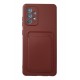 Newface Samsung Galaxy A13 4G Kılıf Kelvin Kartvizitli Silikon - Bordo Newface Samsung Galaxy A13 4G Kılıf Kelvin Kartvizitli Silikon - Bordo