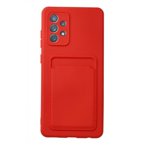 Newface Samsung Galaxy A33 5G Kılıf Kelvin Kartvizitli Silikon - Kırmızı Newface Samsung Galaxy A33 5G Kılıf Kelvin Kartvizitli Silikon - Kırmızı