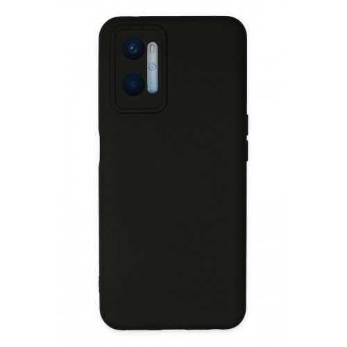 Newface Oppo A96 Kılıf Nano içi Kadife Silikon - Siyah Newface Oppo A96 Kılıf Nano içi Kadife Silikon - Siyah