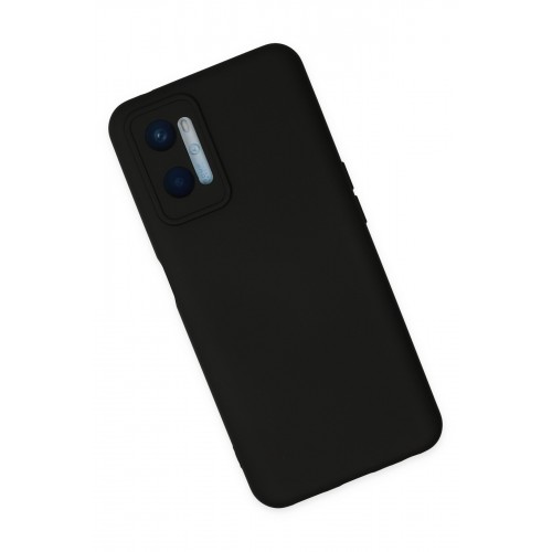 Newface Oppo A96 Kılıf Nano içi Kadife Silikon - Siyah Newface Oppo A96 Kılıf Nano içi Kadife Silikon - Siyah