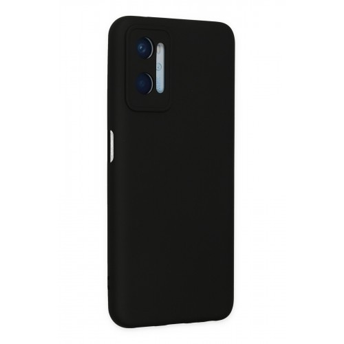 Newface Oppo A96 Kılıf Nano içi Kadife Silikon - Siyah Newface Oppo A96 Kılıf Nano içi Kadife Silikon - Siyah