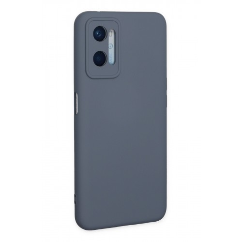 Newface Oppo A96 Kılıf Nano içi Kadife Silikon - Gri Newface Oppo A96 Kılıf Nano içi Kadife Silikon - Gri