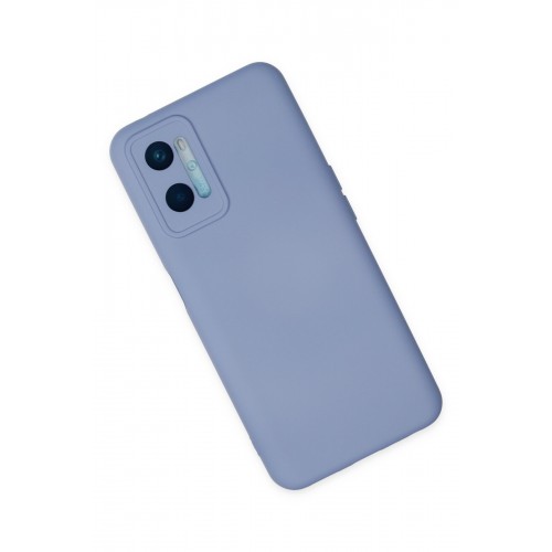 Newface Oppo A96 Kılıf Nano içi Kadife Silikon - Lila Newface Oppo A96 Kılıf Nano içi Kadife Silikon - Lila