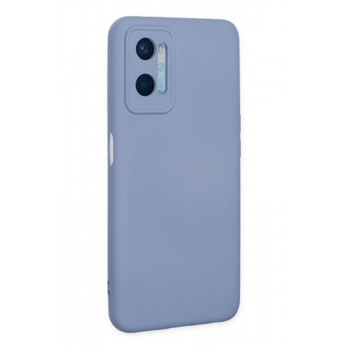 Newface Oppo A96 Kılıf Nano içi Kadife Silikon - Lila Newface Oppo A96 Kılıf Nano içi Kadife Silikon - Lila