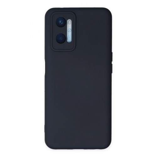 Newface Oppo A96 Kılıf Nano içi Kadife Silikon - Lacivert Newface Oppo A96 Kılıf Nano içi Kadife Silikon - Lacivert