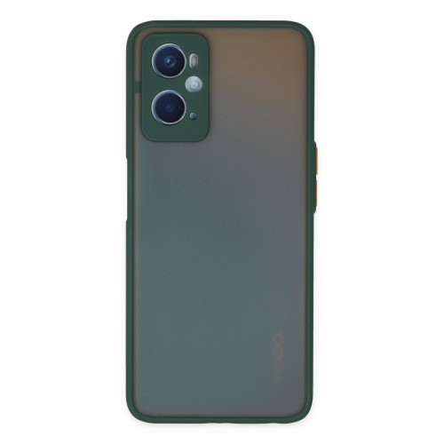 Newface Oppo A96 Kılıf Montreal Silikon Kapak - Yeşil Newface Oppo A96 Kılıf Montreal Silikon Kapak - Yeşil