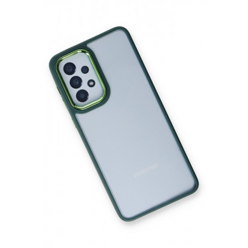 Newface Samsung Galaxy A23 4G Kılıf Dora Kapak - Haki Yeşil Newface Samsung Galaxy A23 4G Kılıf Dora Kapak - Haki Yeşil