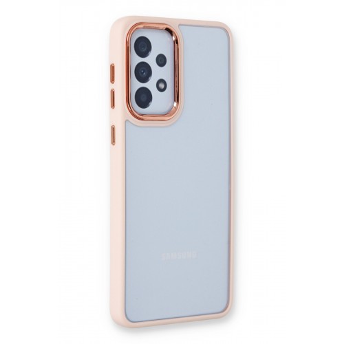 Newface Samsung Galaxy A33 5G Kılıf Dora Kapak - Pudra Newface Samsung Galaxy A33 5G Kılıf Dora Kapak - Pudra