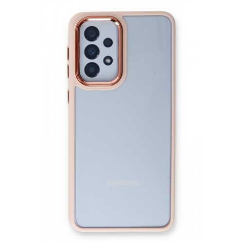 Newface Samsung Galaxy A33 5G Kılıf Dora Kapak - Pudra Newface Samsung Galaxy A33 5G Kılıf Dora Kapak - Pudra