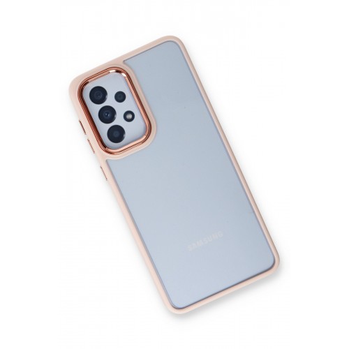 Newface Samsung Galaxy A33 5G Kılıf Dora Kapak - Pudra Newface Samsung Galaxy A33 5G Kılıf Dora Kapak - Pudra