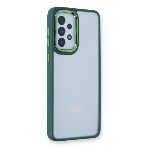 Newface Samsung Galaxy A33 5G Kılıf Dora Kapak - Haki Yeşil Newface Samsung Galaxy A33 5G Kılıf Dora Kapak - Haki Yeşil