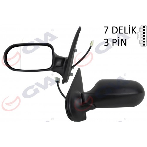 DIŞ DİKİZ AYNASI SOL PALIO WEEKEND 02 ALBEA 05 ELEKTRİKLİ ISITMALI KONVEKS 3 FİŞ VM-6155EAL DIŞ DİKİZ AYNASI SOL PALIO WEEKEND 02 ALBEA 05 ELEKTRİKLİ ISITMALI KONVEKS 3 FİŞ VM-6155EAL