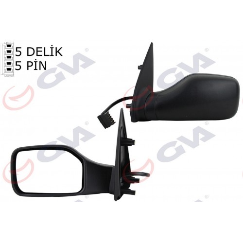 DIŞ DİKİZ AYNASI SOL 106 93 ELEKTRİKLİ ISITMALI KONVEKS 5 FİŞ VM-101EHL DIŞ DİKİZ AYNASI SOL 106 93 ELEKTRİKLİ ISITMALI KONVEKS 5 FİŞ VM-101EHL