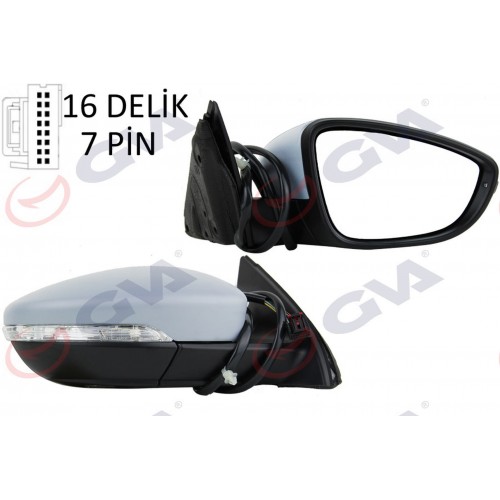 DIŞ DİKİZ AYNASI SAĞ PASSAT 11 ELEKTRİKLİ ISITMALI Ç.AYDINLATMALI ASTARLI KONVEKS 7 FİŞ VM-6194NEHPR DIŞ DİKİZ AYNASI SAĞ PASSAT 11 ELEKTRİKLİ ISITMALI Ç.AYDINLATMALI ASTARLI KONVEKS 7 FİŞ VM-6194NEHPR