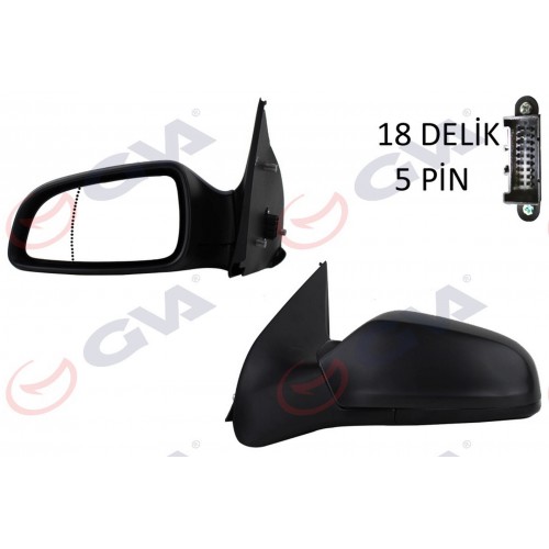 DIŞ DİKİZ AYNASI SOL ASTRA H 04 ELEKTRİKLİ ISITMALI ASFERİK 5 FİŞ VM-968EHAL DIŞ DİKİZ AYNASI SOL ASTRA H 04 ELEKTRİKLİ ISITMALI ASFERİK 5 FİŞ VM-968EHAL