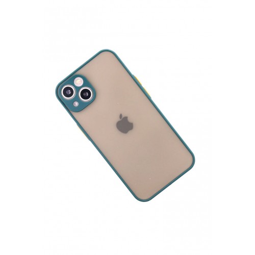 Newface iPhone 13 Mini Kılıf Montreal Silikon Kapak - Yeşil Newface iPhone 13 Mini Kılıf Montreal Silikon Kapak - Yeşil