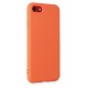 Newface iPhone 8 Kılıf Nano içi Kadife Silikon - Turuncu Newface iPhone 8 Kılıf Nano içi Kadife Silikon - Turuncu