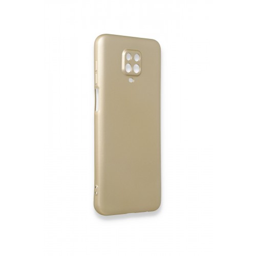 Newface Xiaomi Redmi Note 9 Pro Kılıf Premium Rubber Silikon - Gold Newface Xiaomi Redmi Note 9 Pro Kılıf Premium Rubber Silikon - Gold