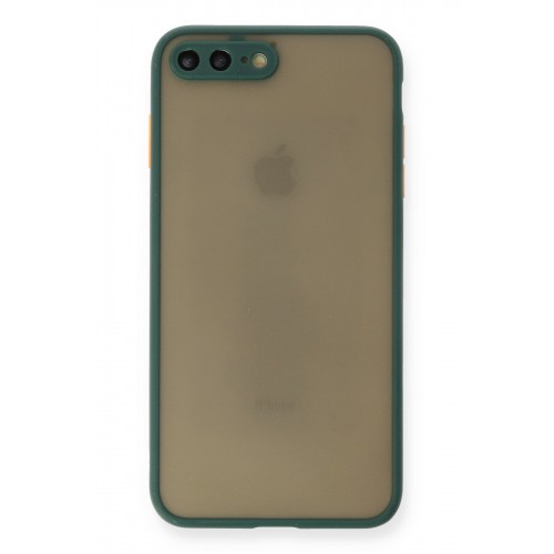 Newface iPhone 7 Plus Kılıf Montreal Silikon Kapak - Yeşil Newface iPhone 7 Plus Kılıf Montreal Silikon Kapak - Yeşil