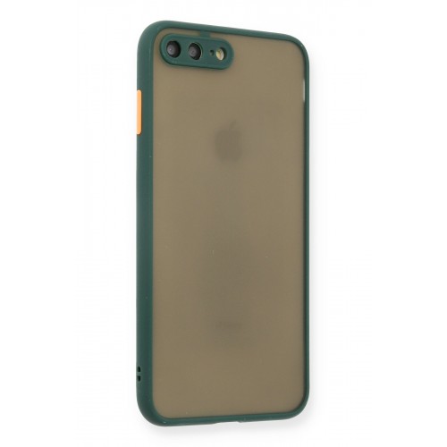 Newface iPhone 7 Plus Kılıf Montreal Silikon Kapak - Yeşil Newface iPhone 7 Plus Kılıf Montreal Silikon Kapak - Yeşil