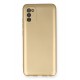Newface Samsung Galaxy A02S Kılıf Premium Rubber Silikon - Gold Newface Samsung Galaxy A02S Kılıf Premium Rubber Silikon - Gold