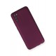 Newface Samsung Galaxy A02S Kılıf Premium Rubber Silikon - Mürdüm Newface Samsung Galaxy A02S Kılıf Premium Rubber Silikon - Mürdüm