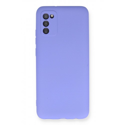 Newface Samsung Galaxy A02S Kılıf Premium Rubber Silikon - Lila Newface Samsung Galaxy A02S Kılıf Premium Rubber Silikon - Lila