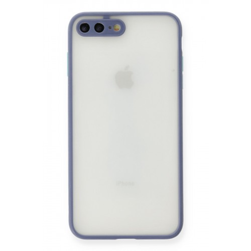 Newface iPhone 7 Plus Kılıf Montreal Silikon Kapak - Gri Newface iPhone 7 Plus Kılıf Montreal Silikon Kapak - Gri