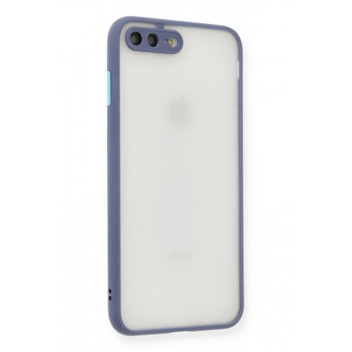 Newface iPhone 7 Plus Kılıf Montreal Silikon Kapak - Gri Newface iPhone 7 Plus Kılıf Montreal Silikon Kapak - Gri