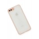 Newface iPhone 7 Plus Kılıf Montreal Silikon Kapak - Pembe Newface iPhone 7 Plus Kılıf Montreal Silikon Kapak - Pembe