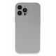 Newface iPhone 13 Pro Kılıf Nano içi Kadife Silikon - Açık Gri Newface iPhone 13 Pro Kılıf Nano içi Kadife Silikon - Açık Gri