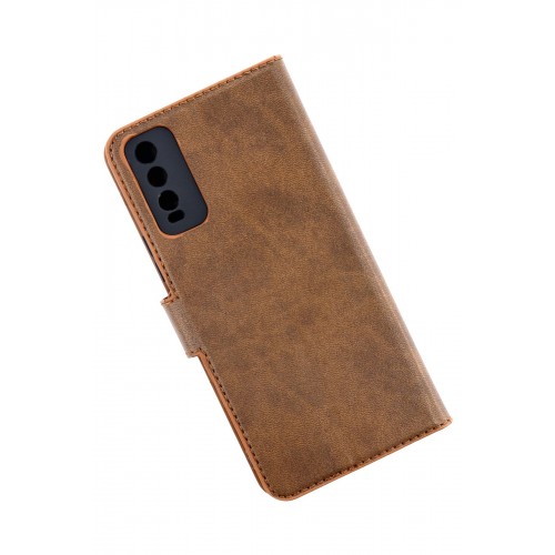 Newface Vivo Y11S Kılıf Trend S Plus Kapaklı Kılıf - Taba Newface Vivo Y11S Kılıf Trend S Plus Kapaklı Kılıf - Taba