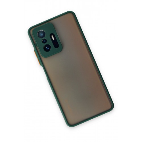 Newface Xiaomi Mi 11T Kılıf Montreal Silikon Kapak - Yeşil Newface Xiaomi Mi 11T Kılıf Montreal Silikon Kapak - Yeşil