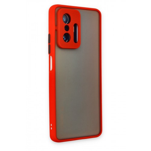 Newface Xiaomi Mi 11T Kılıf Montreal Silikon Kapak - Kırmızı Newface Xiaomi Mi 11T Kılıf Montreal Silikon Kapak - Kırmızı
