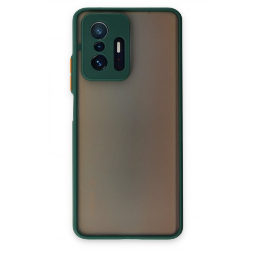 Newface Xiaomi Mi 11T Pro Kılıf Montreal Silikon Kapak - Yeşil Newface Xiaomi Mi 11T Pro Kılıf Montreal Silikon Kapak - Yeşil