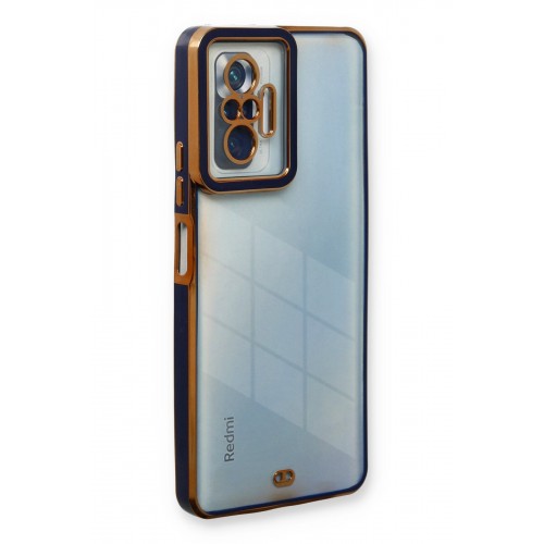Newface Xiaomi Redmi Note 10 Pro Kılıf Liva Lens Silikon - Mavi Newface Xiaomi Redmi Note 10 Pro Kılıf Liva Lens Silikon - Mavi