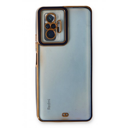 Newface Xiaomi Redmi Note 10 Pro Kılıf Liva Lens Silikon - Mavi Newface Xiaomi Redmi Note 10 Pro Kılıf Liva Lens Silikon - Mavi