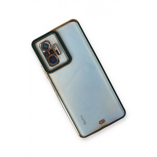 Newface Xiaomi Redmi Note 10 Pro Kılıf Liva Lens Silikon - Yeşil Newface Xiaomi Redmi Note 10 Pro Kılıf Liva Lens Silikon - Yeşil