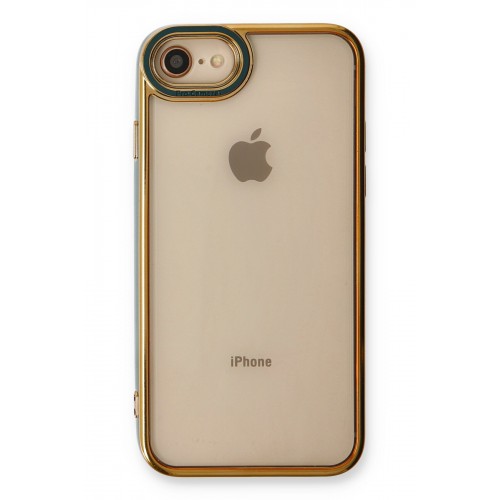 Newface iPhone 7 Kılıf Liva Lens Silikon - Yeşil Newface iPhone 7 Kılıf Liva Lens Silikon - Yeşil