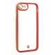 Newface iPhone 8 Kılıf Liva Lens Silikon - Kırmızı Newface iPhone 8 Kılıf Liva Lens Silikon - Kırmızı