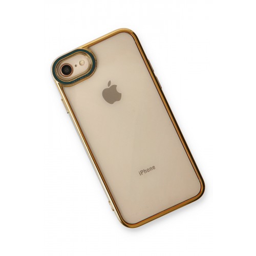 Newface iPhone 8 Kılıf Liva Lens Silikon - Yeşil Newface iPhone 8 Kılıf Liva Lens Silikon - Yeşil
