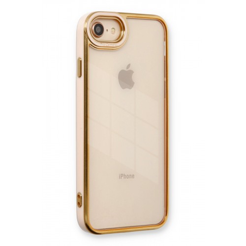 Newface iPhone SE 2020 Kılıf Liva Lens Silikon - Pudra Newface iPhone SE 2020 Kılıf Liva Lens Silikon - Pudra