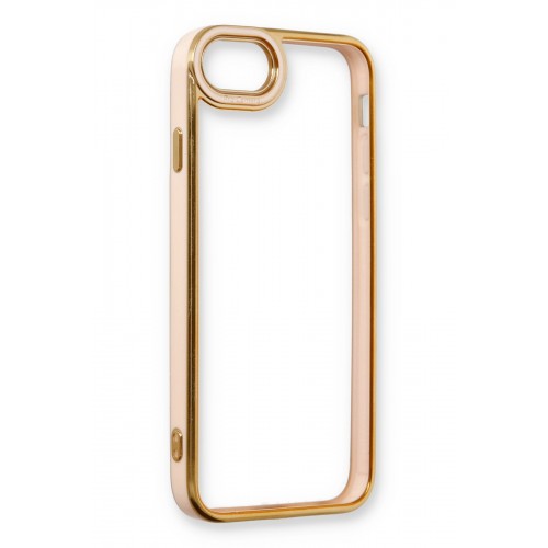 Newface iPhone SE 2020 Kılıf Liva Lens Silikon - Pudra Newface iPhone SE 2020 Kılıf Liva Lens Silikon - Pudra
